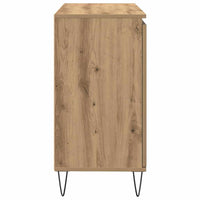 Credenza Rovere Artigianale 104x35x70 cm in Legno Multistrato 857267