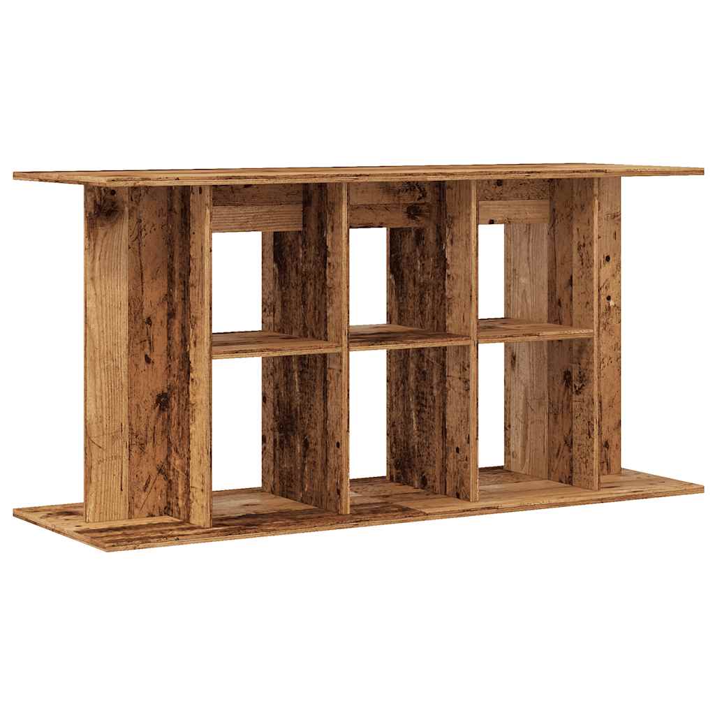 Supporto Acquario 120x40x60cm in Legno Multistrato Legno Antico 857276