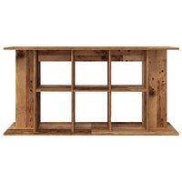 Supporto Acquario 120x40x60cm in Legno Multistrato Legno Antico 857276