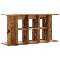 Supporto Acquario 120x40x60cm in Legno Multistrato Legno Antico 857276