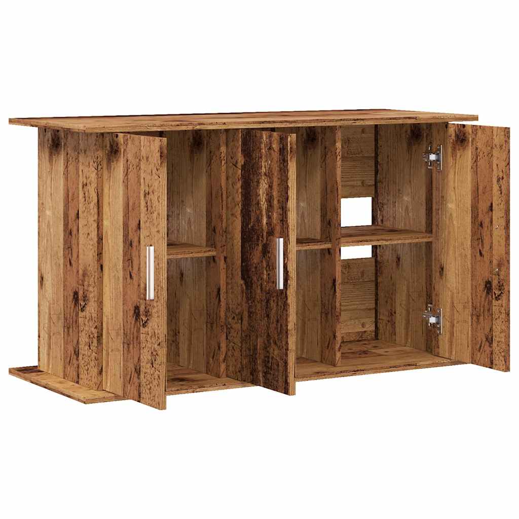 Supporto Acquario 101x41x58cm in Legno Multistrato Legno Antico 857286