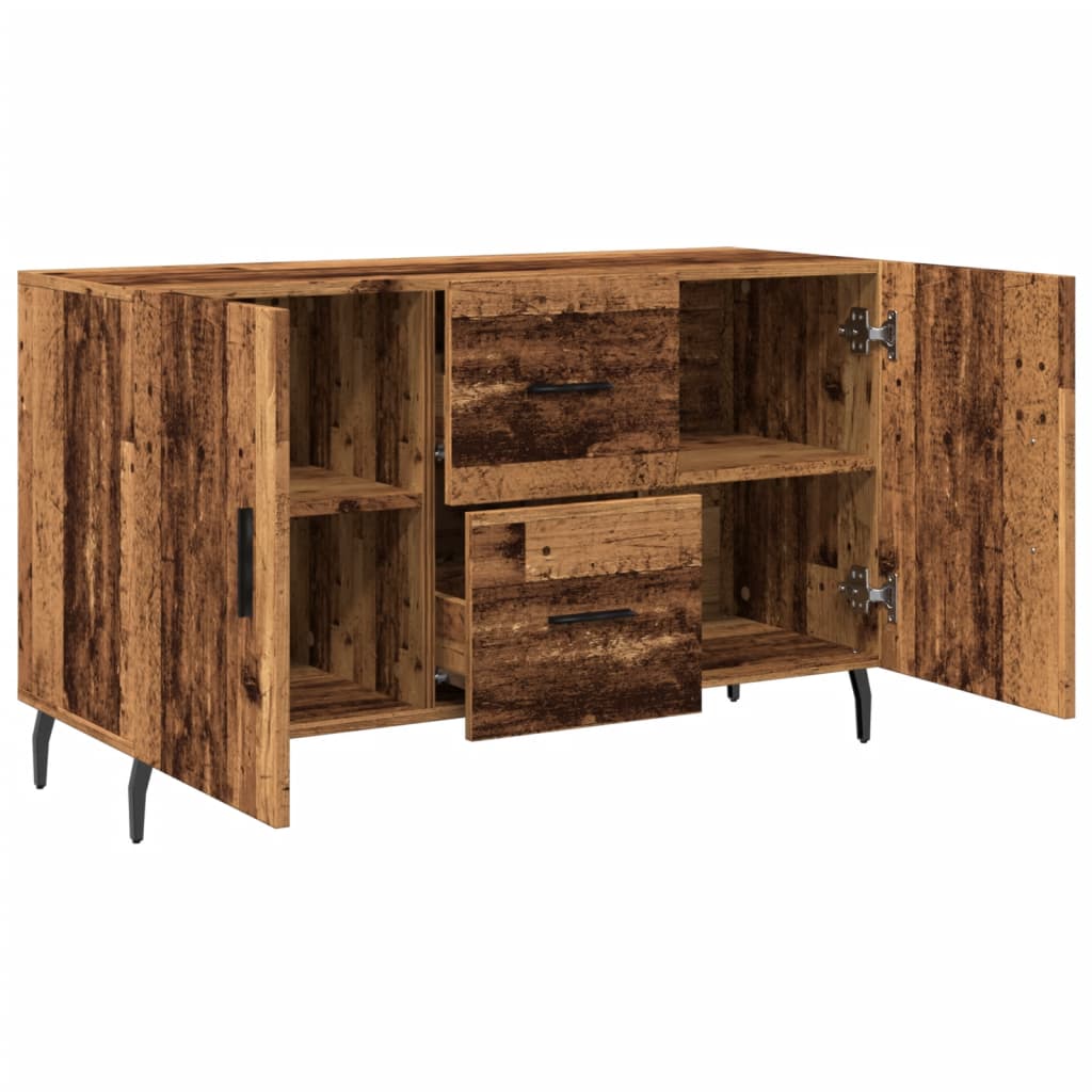 Credenza Legno Antico 100x36x60 cm in Legno Multistrato 857322