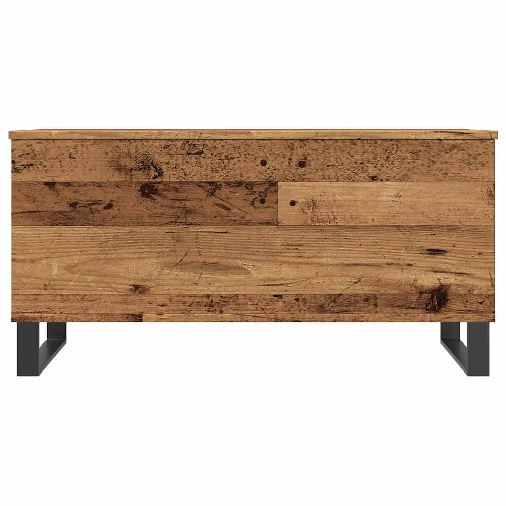 Tavolino da Salotto Legno Antico 90x44,5x45 cm in Truciolato 857442