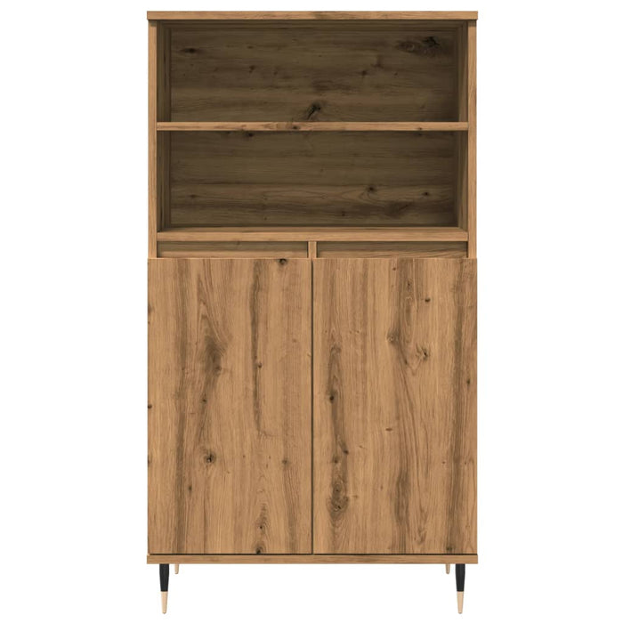 Credenza Rovere Artigianale 60x36x110 cm in Legno Multistrato 857459