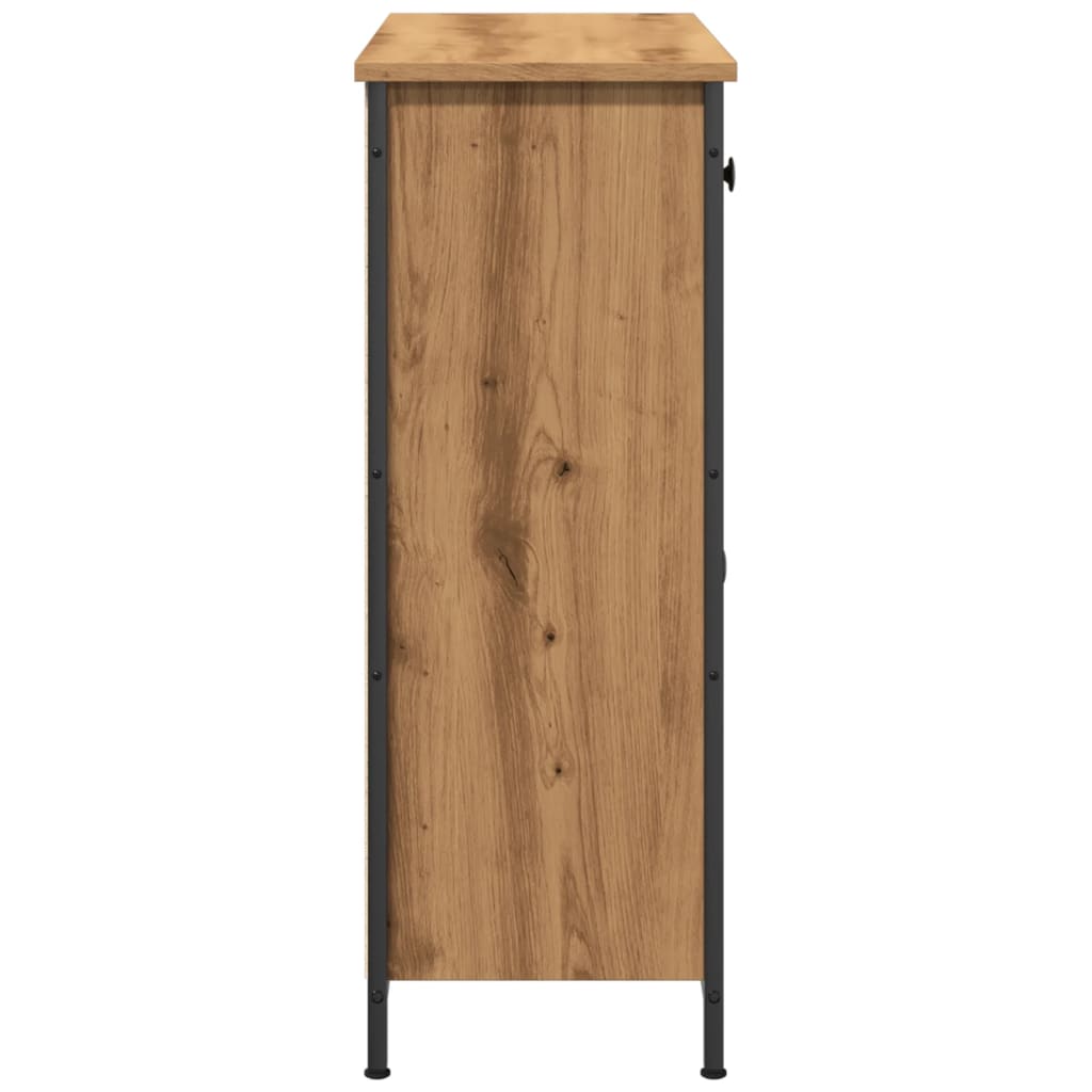 Credenza Rovere Artigianale 70x41x56 cm in Legno Multistrato 857471