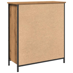 Credenza Rovere Artigianale 70x41x56 cm in Legno Multistrato 857471