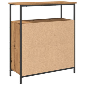 Credenza Rovere Artigianale 70x30x80 cm in Legno Multistrato 857473