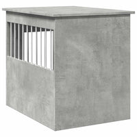 Gabbia Cani Arredamento Grigio Cemento 55x75x65cm Multistrato 857638