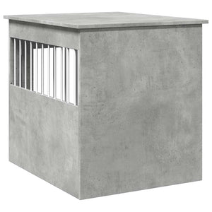 Gabbia Cani Arredamento Grigio Cemento 64,5x80x71cm Multistrato 857644