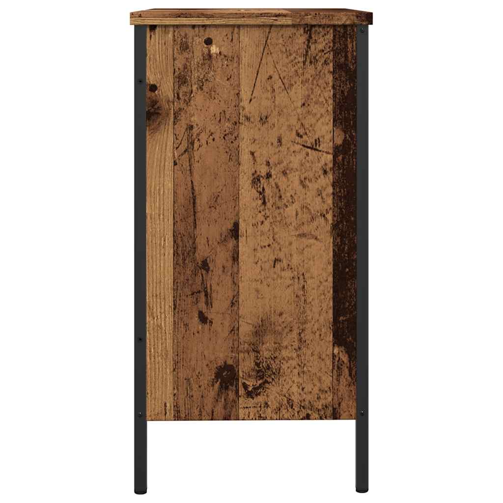 Mobile Sottolavabo Legno Antico 80x30x60 cm Legno Multistrato 857700