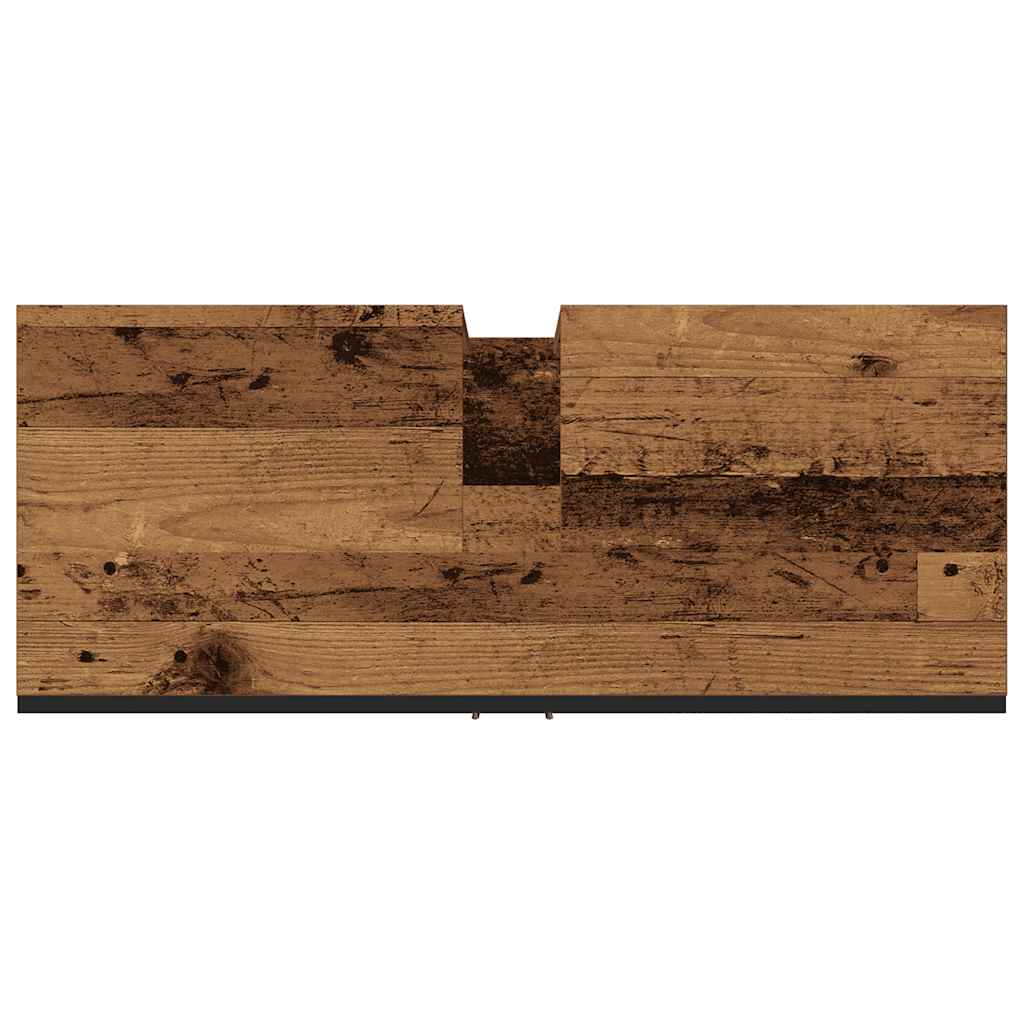 Mobile Sottolavabo Legno Antico 80x30x60 cm Legno Multistrato 857700