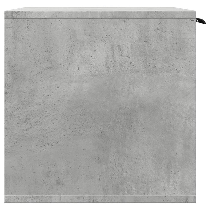 Recinto Lettiera Gatti Grigio Cemento 60x40x40 cm in Truciolato 857727