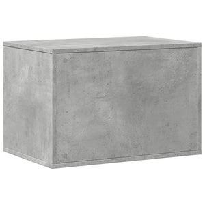 Recinto Lettiera Gatti Grigio Cemento 60x40x40 cm in Truciolato 857727