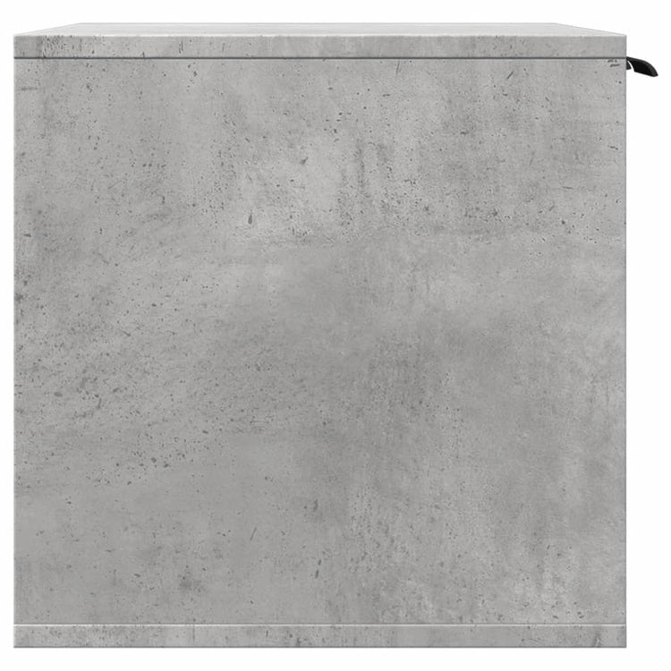 Recinto Lettiera Gatti Grigio Cemento 60x40x40 cm in Truciolato 857736