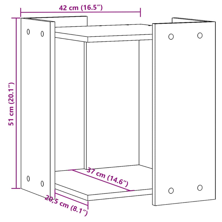 Recinto per Lettiera per Gatti Bianco 80x50x45 cm in Truciolato 857742