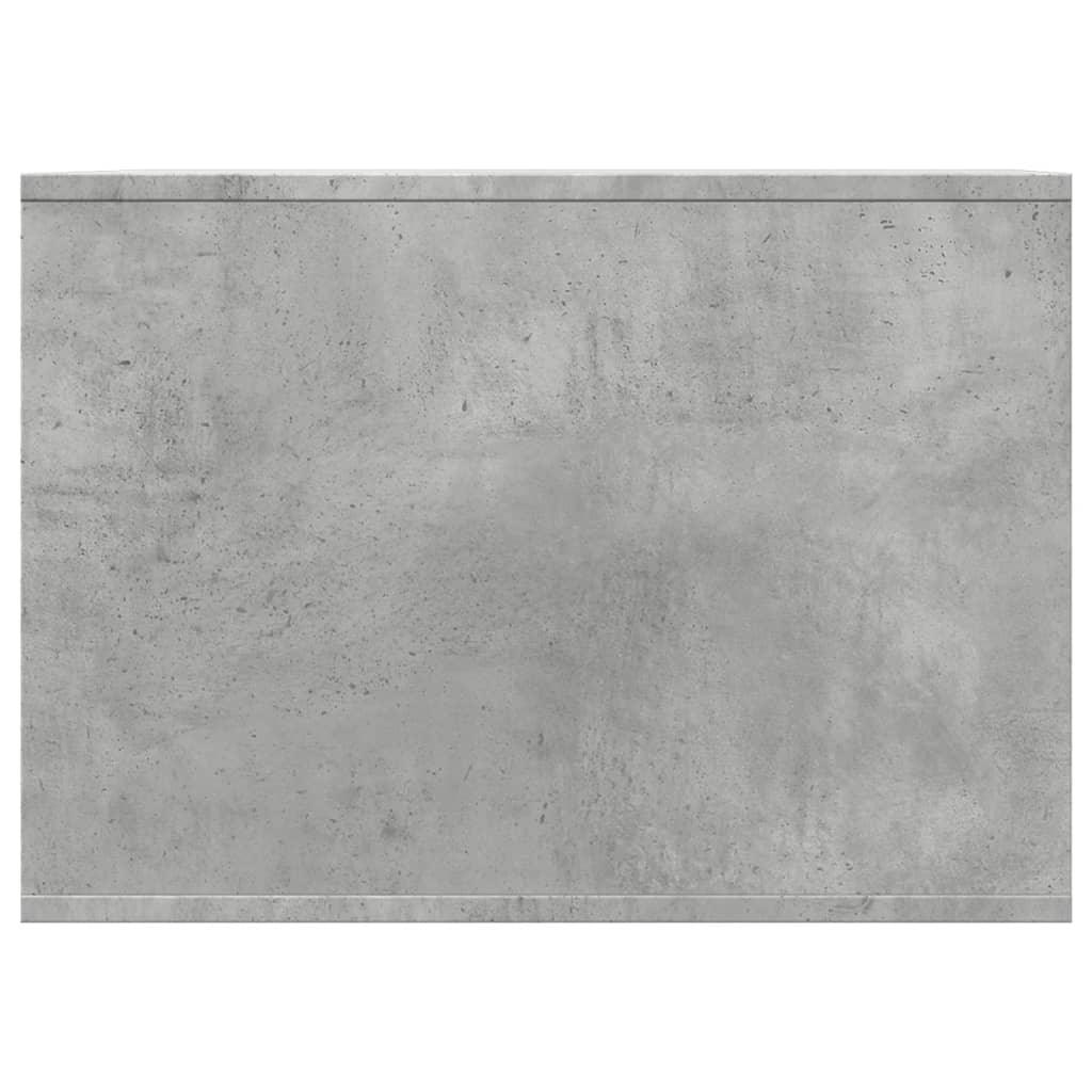 Recinto Lettiera Gatti Grigio Cemento 47x59x42 cm in Truciolato 857763