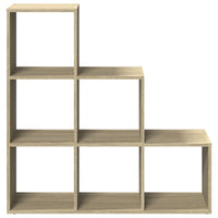 Libreria Divisorio 3Ripiani Rovere Sonoma 99x29x99cm Truciolato 857960