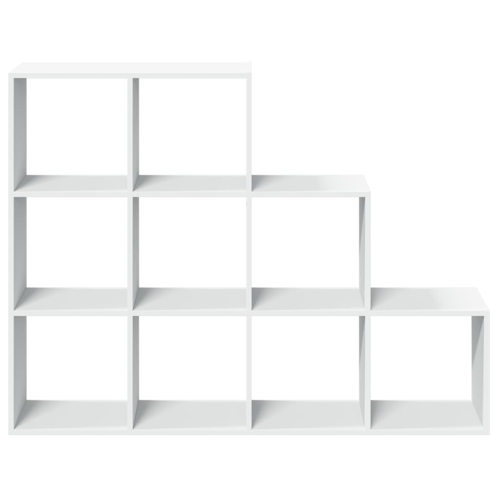 Libreria Divisorio 3 Ripiani Bianca 137,5x29x103,5cm Truciolato 857976