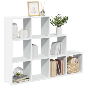 Libreria Divisorio 3 Ripiani Bianca 137,5x29x103,5cm Truciolato 857976