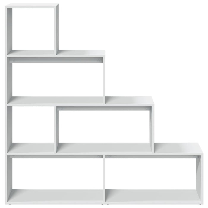 Libreria Divisorio 4 Ripiani Bianca 143,5x29x143,5cm Truciolato 857994