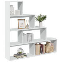 Libreria Divisorio 4 Ripiani Bianca 143,5x29x143,5cm Truciolato 857994