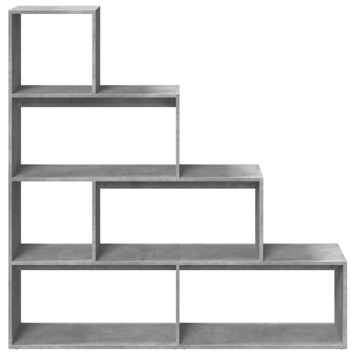 Libreria 4Ripiani Grigio Cemento 143,5x29x143,5cm Truciolato 857997