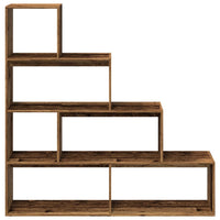 Libreria a 4 Ripiani Legno Vecchio 143,5x29x143,5 cm Truciolato 858001