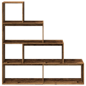 Libreria a 4 Ripiani Legno Vecchio 143,5x29x143,5 cm Truciolato 858001