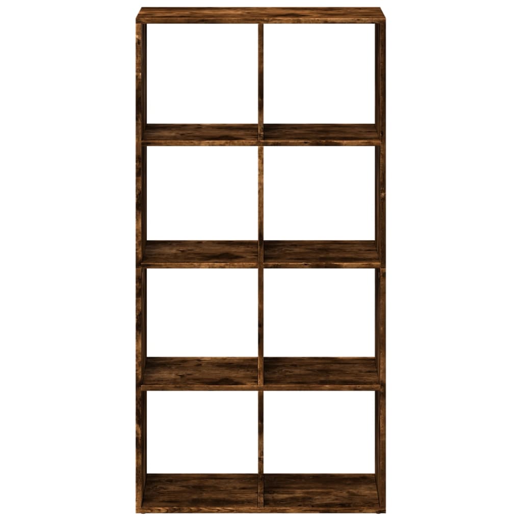 Libreria Divisorio Rovere Fumo 69,5x29x137,5cm in Truciolato 858025