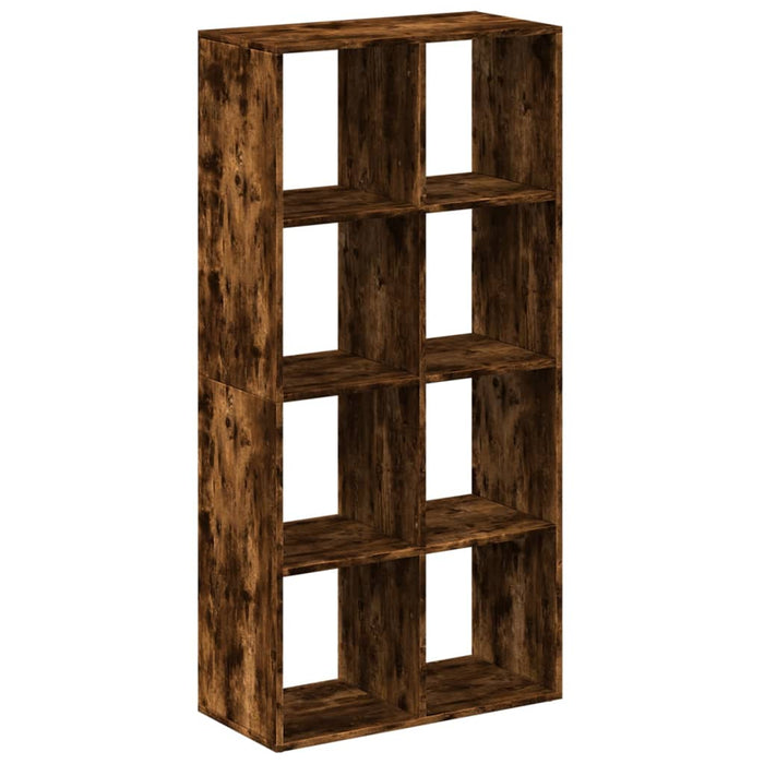 Libreria Divisorio Rovere Fumo 69,5x29x137,5cm in Truciolato 858025