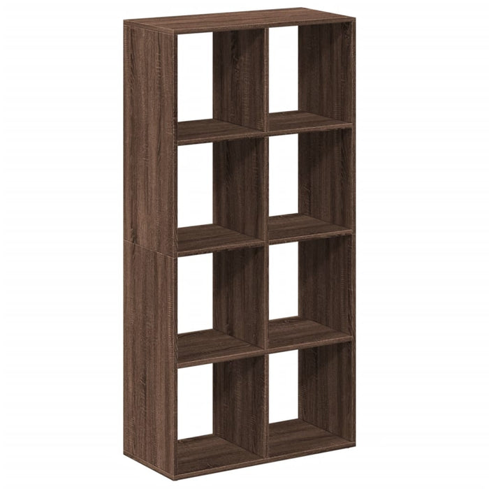 Libreria Divisorio Rovere Marrone 69,5x29x137,5cm in Truciolato 858027