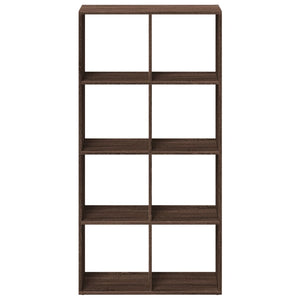 Libreria Divisorio Rovere Marrone 69,5x29x137,5cm in Truciolato 858027