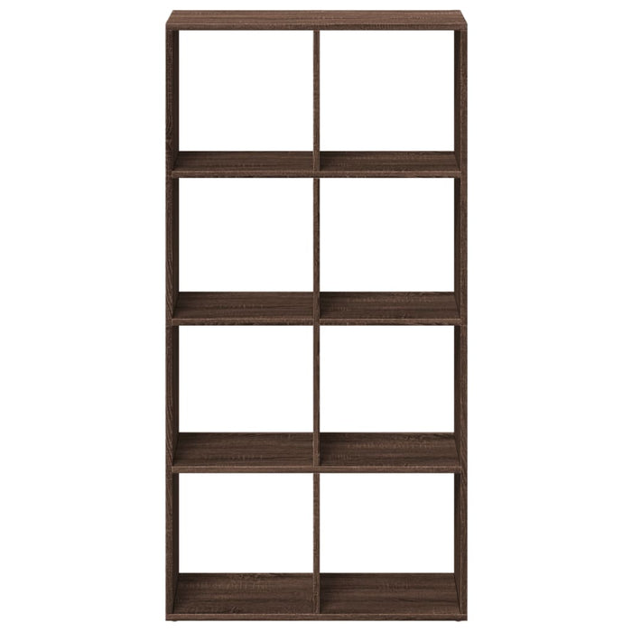 Libreria Divisorio Rovere Marrone 69,5x29x137,5cm in Truciolato 858027