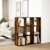 Libreria Divisorio Rovere Fumo 102x29x103,5 cm in Truciolato 858043