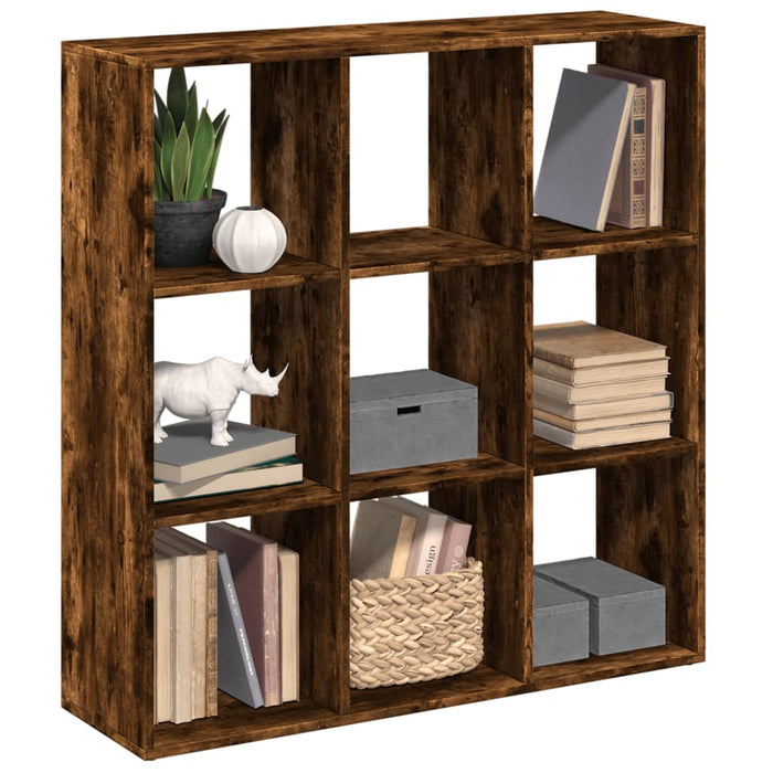 Libreria Divisorio Rovere Fumo 102x29x103,5 cm in Truciolato 858043