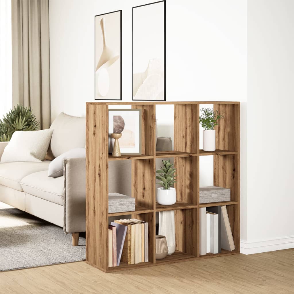 Libreria Divisorio Rovere 102x29x103,5 cm in Truciolato 858047