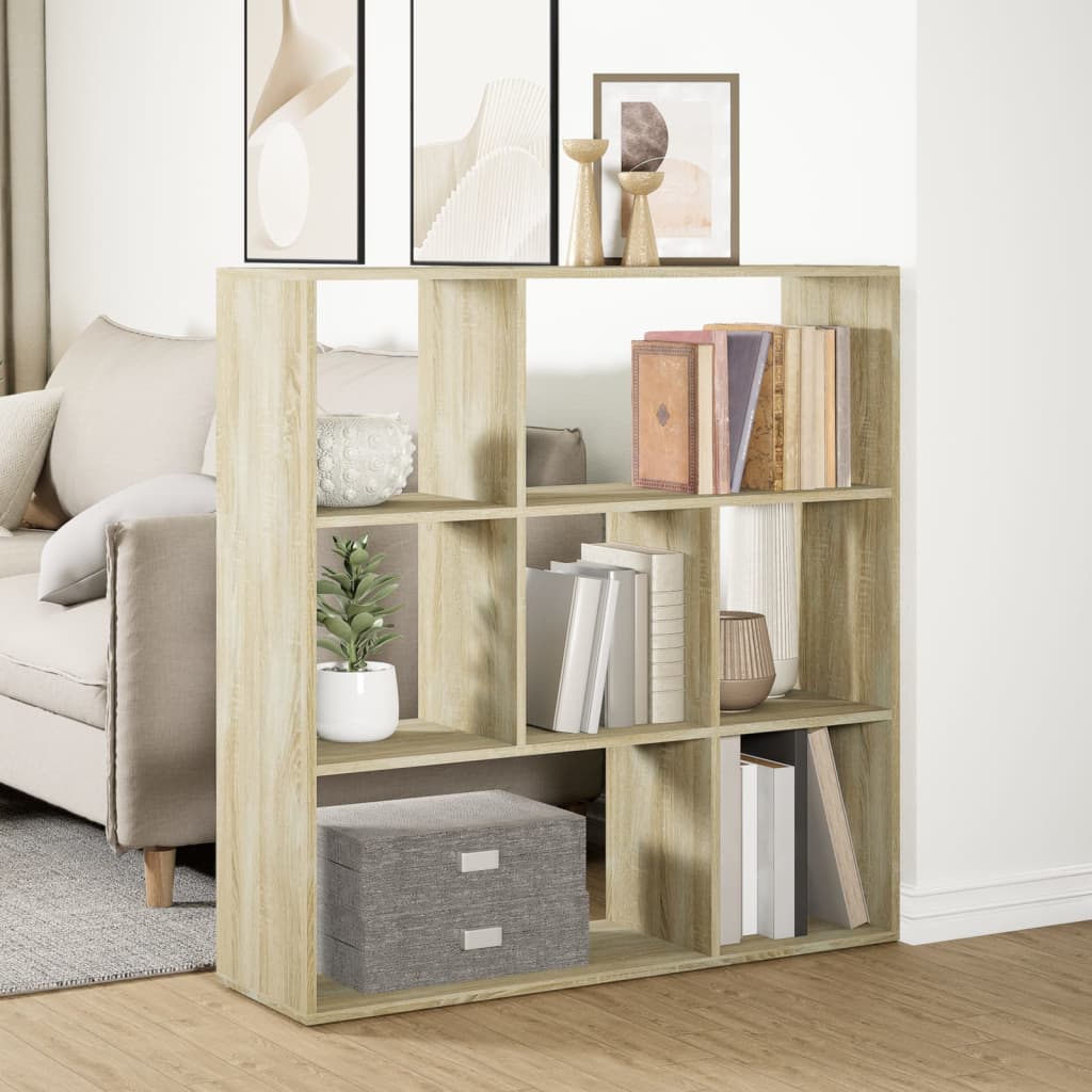 Libreria Divisorio Rovere Sonoma 102x29x103,5 cm in Truciolato 858050