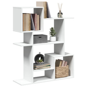 Libreria Divisorio Bianca 92x29x112 cm in Truciolato 858120