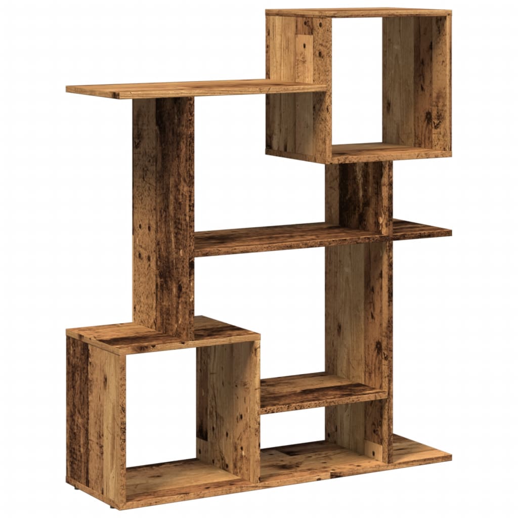 Libreria Divisorio Legno Antico 92x29x112 cm in Truciolato 858127