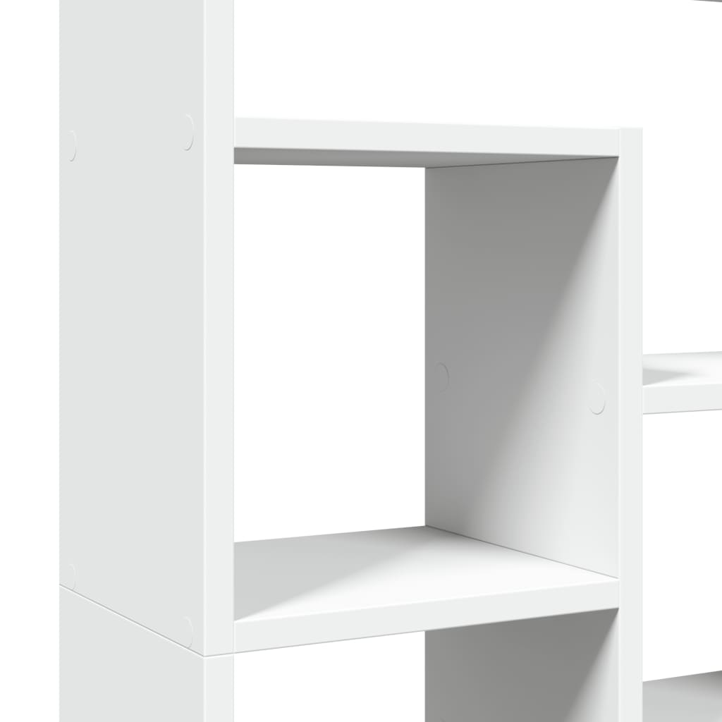 Libreria Bianca 72x20x120 cm in Truciolato 858156