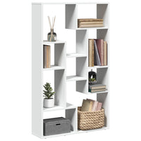 Libreria Bianca 72x20x120 cm in Truciolato 858156