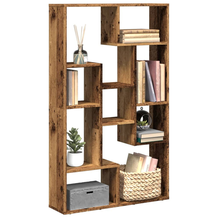 Libreria Legno Antico 72x20x120 cm in Truciolato 858163