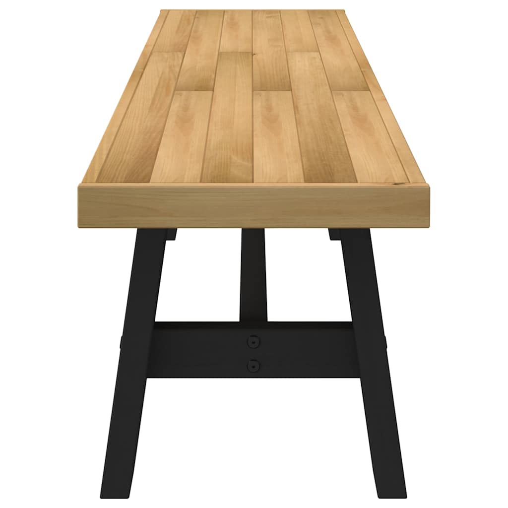 Panca Pranzo NOAIN Gambe a Forma A 180x40x45 cm Legno Massello 4100048