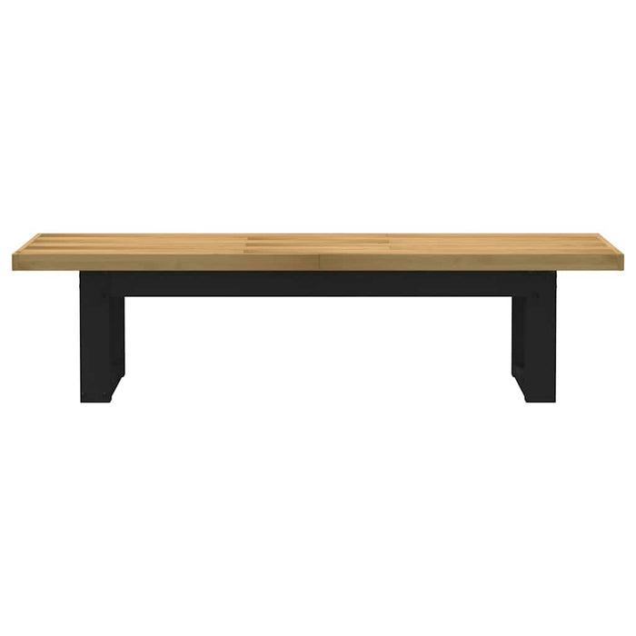 Panca Pranzo NOAIN Gambe a Forma U 180x40x45 cm Legno Massello 4100050