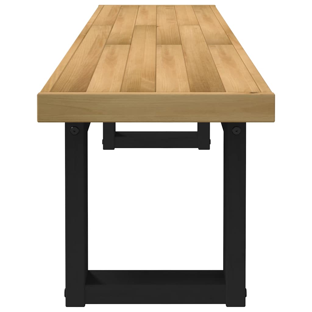 Panca Pranzo NOAIN Gambe a Forma U 180x40x45 cm Legno Massello 4100050