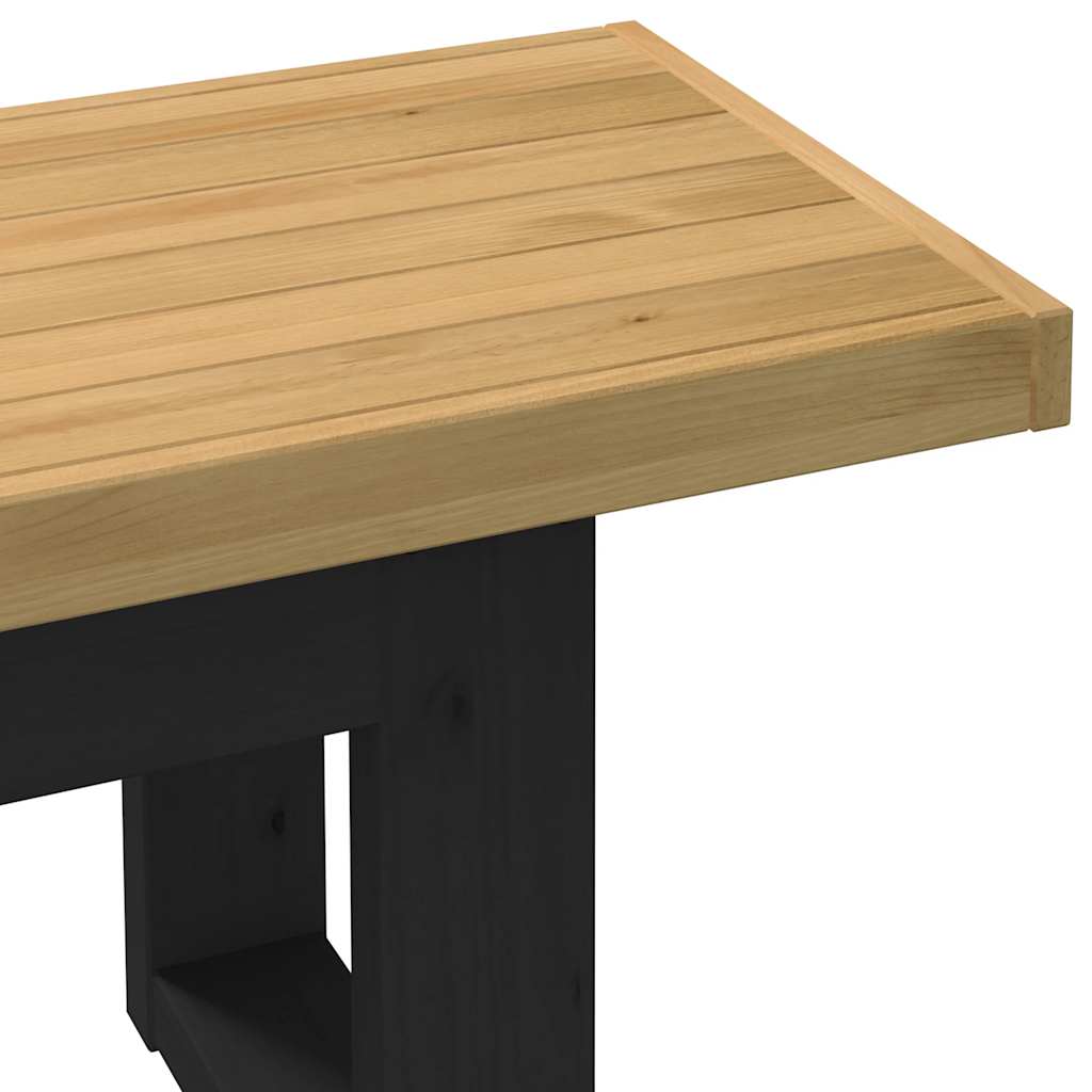 Panca Pranzo NOAIN Gambe a Forma U 180x40x45 cm Legno Massello 4100050