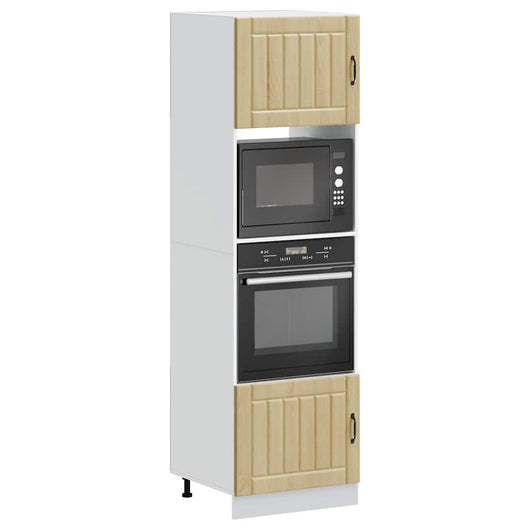 Armadi Forno 2 pz Kalmar Rovere Sonoma in Legno Multistrato 3315044