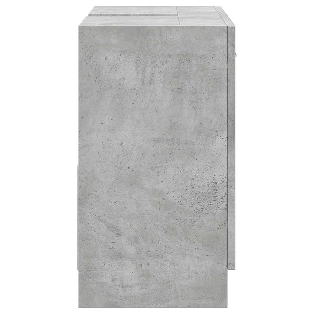 Mobile Sottolavabo Grigio Cemento 63x30x54 cm Legno Multistrato 858318