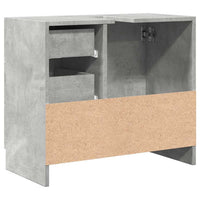 Mobile Sottolavabo Grigio Cemento 63x30x54 cm Legno Multistrato 858318