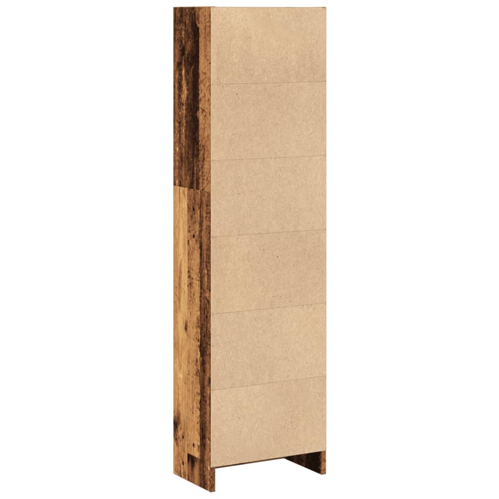 Libreria Legno Antico 40x24x143 cm in Truciolato 857790